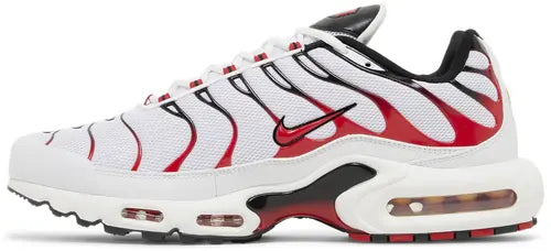 Nike Air Max Plus White University Red Kicks fashion