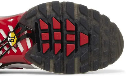 Nike Air Max Plus White University Red Kicks fashion