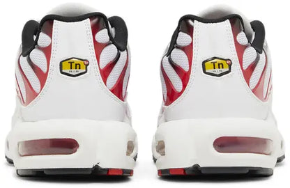 Nike Air Max Plus White University Red Kicks fashion