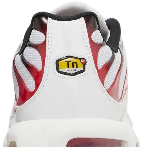 Nike Air Max Plus White University Red Kicks fashion