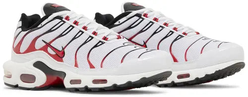 Nike Air Max Plus White University Red Kicks fashion
