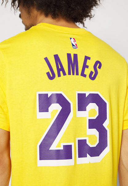 T-shirt Jordan NBA LOS ANGELES LAKERS LEBRON JAMES CITY EDITION TEE - Club wear