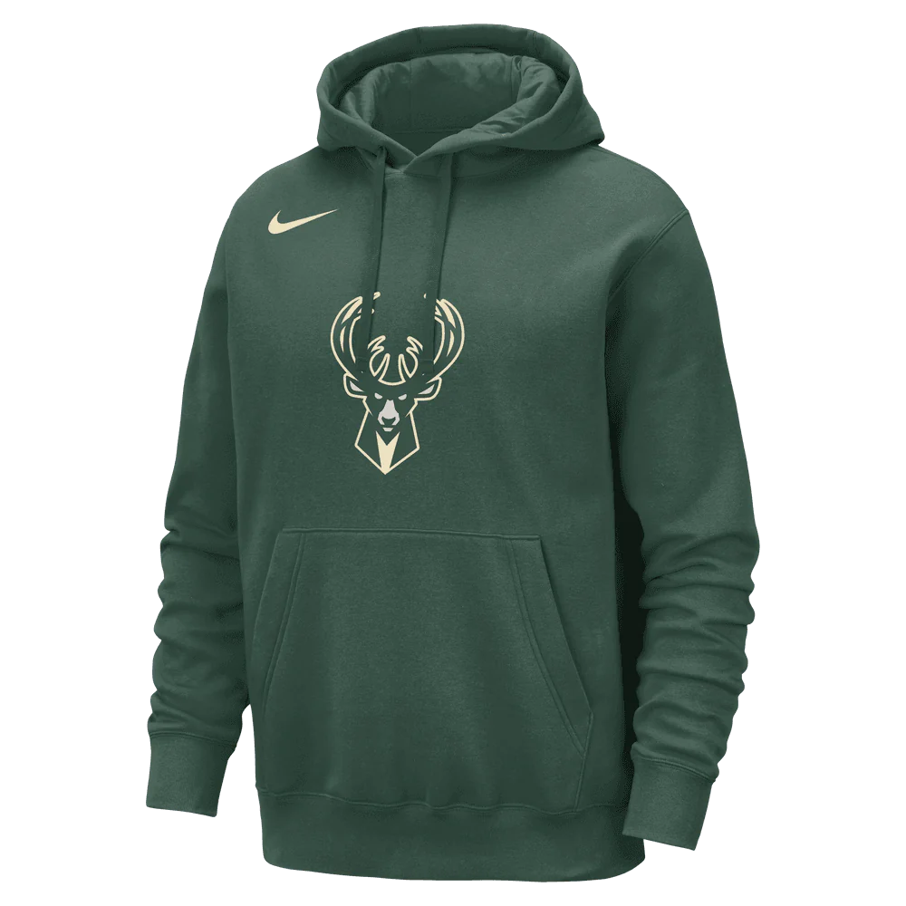 Sweat à capuche Nike NBA Club des Bucks de Milwaukee