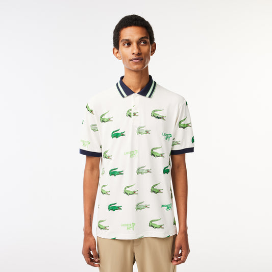 Lacoste Sport GOLF ALL OVER PRINT - Polo