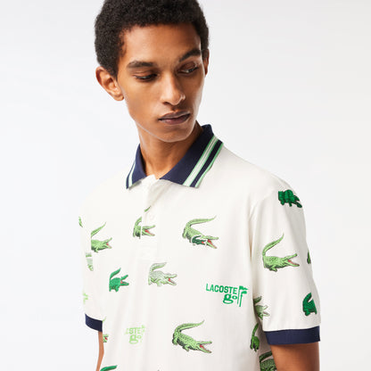 Lacoste Sport GOLF ALL OVER PRINT - Polo
