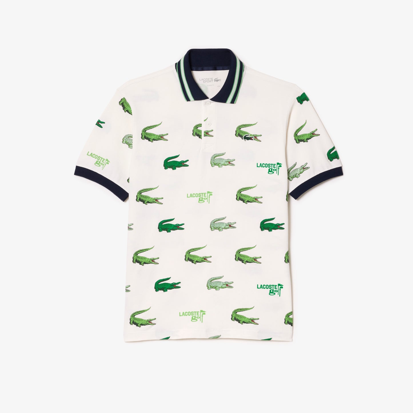 Lacoste Sport GOLF ALL OVER PRINT - Polo