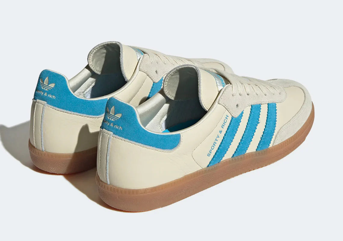 Adidas Samba OG Sporty & Rich Cream Blue