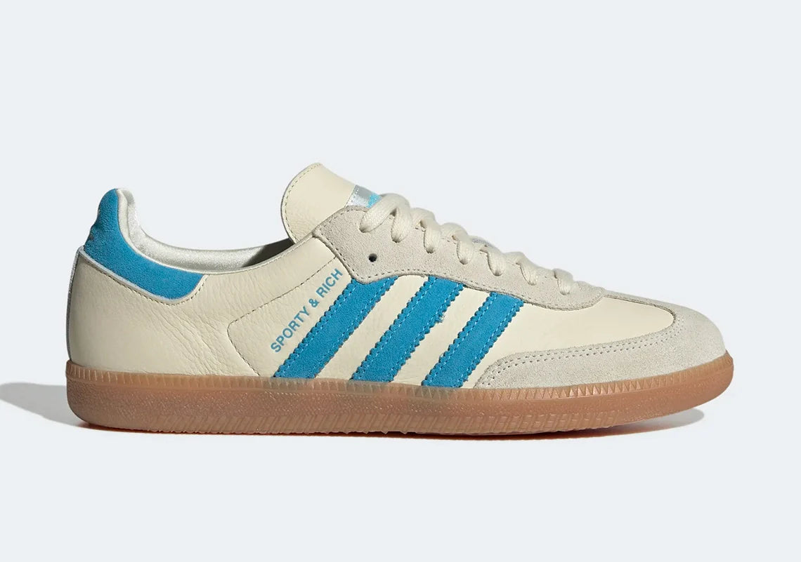 Adidas Samba OG Sporty & Rich Cream Blue