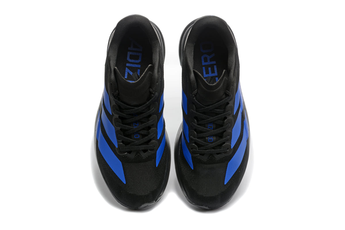 Adidas Adizero EVO SL Noir / Bleu électrique – vue 1