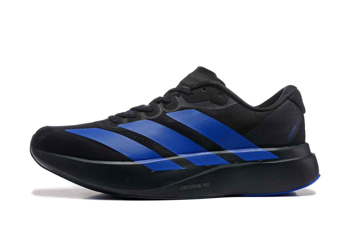 Adidas Adizero EVO SL Noir / Bleu électrique – vue 6