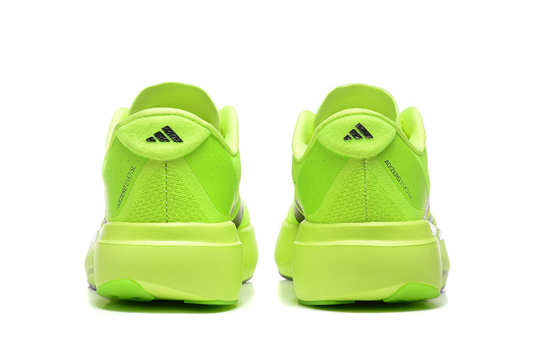 Adidas Adizero EVO SL Jaune fluo / Noir – vue 4