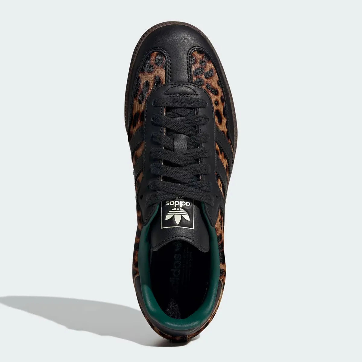 Adidas Samba Green Leopard Kicks fashion