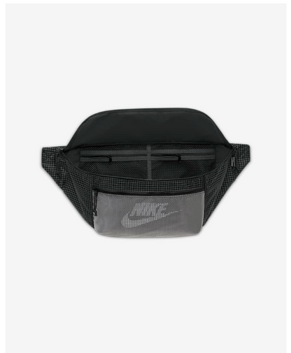 Nike - Tech - Sac banane en tissu ripstop - Noir et gris