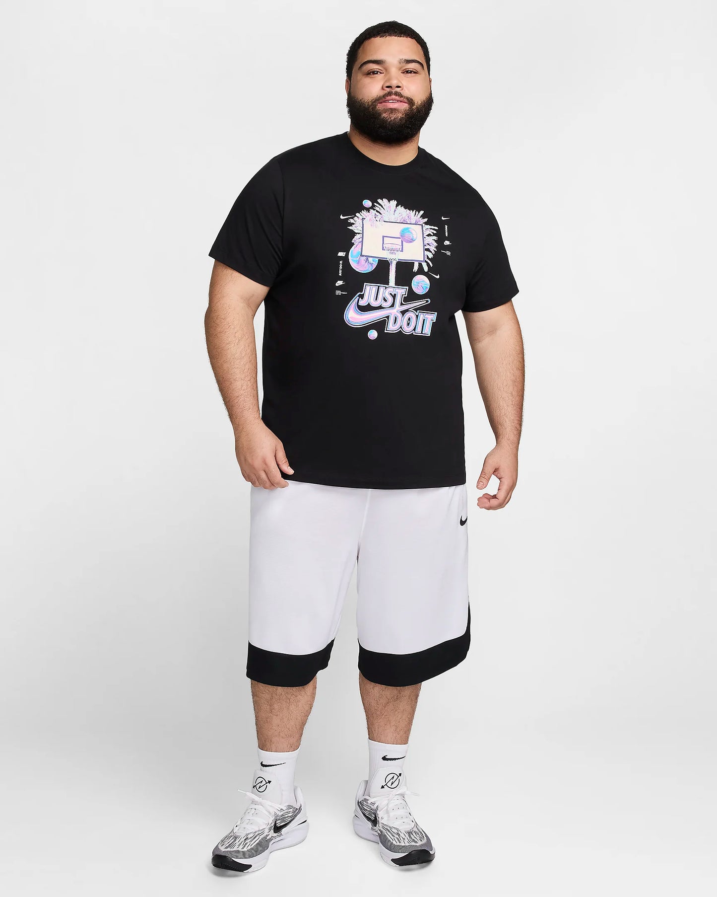 Nike T-shirt de basket-ball pour hommes