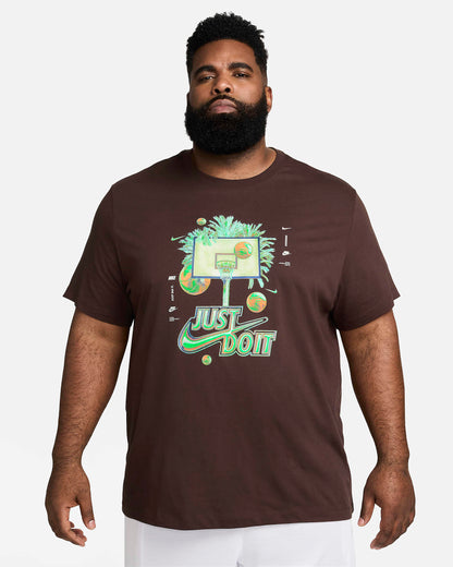 Nike T-shirt de basket-ball pour hommes Courir outlet