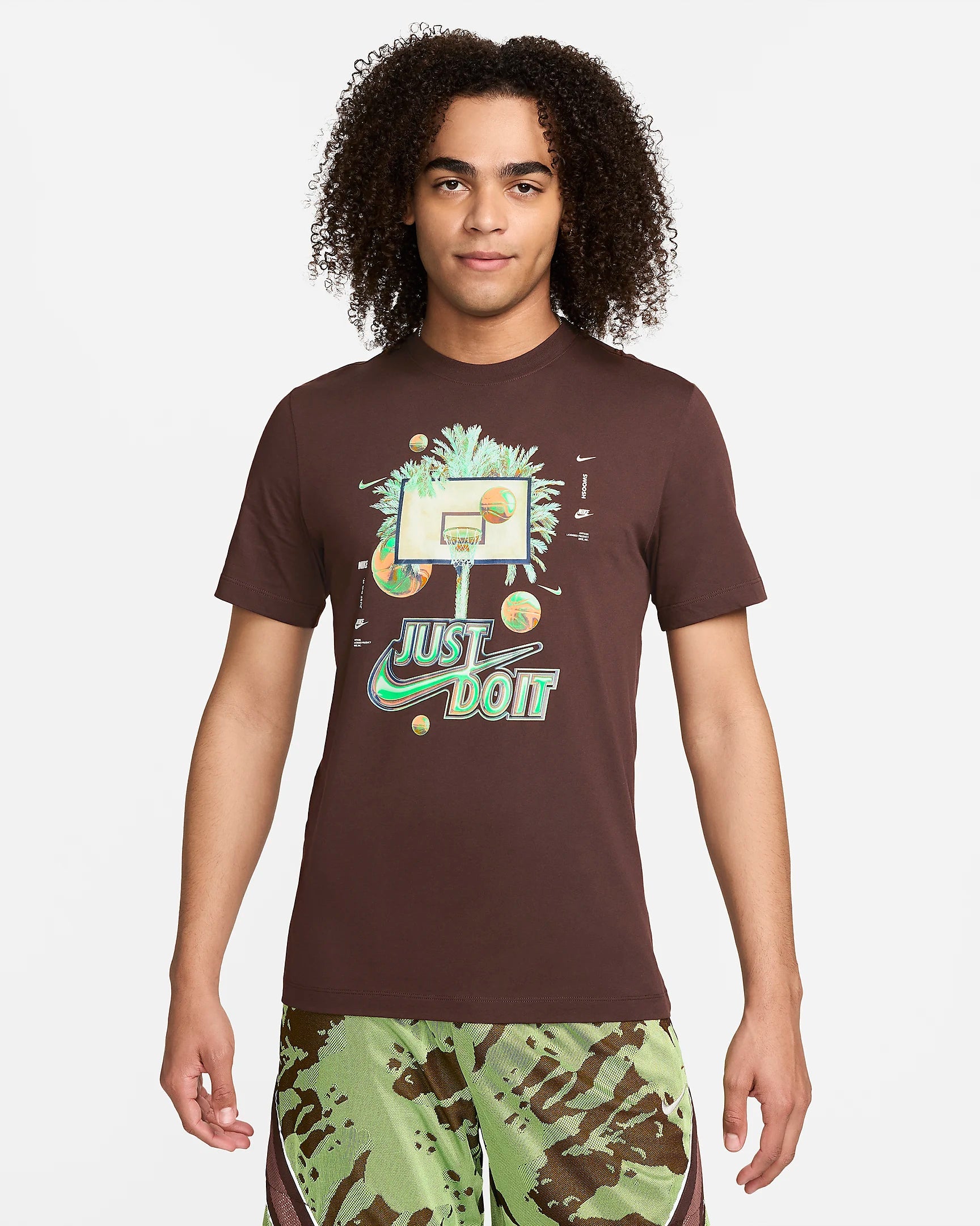 Nike T-shirt de basket-ball pour hommes Courir outlet