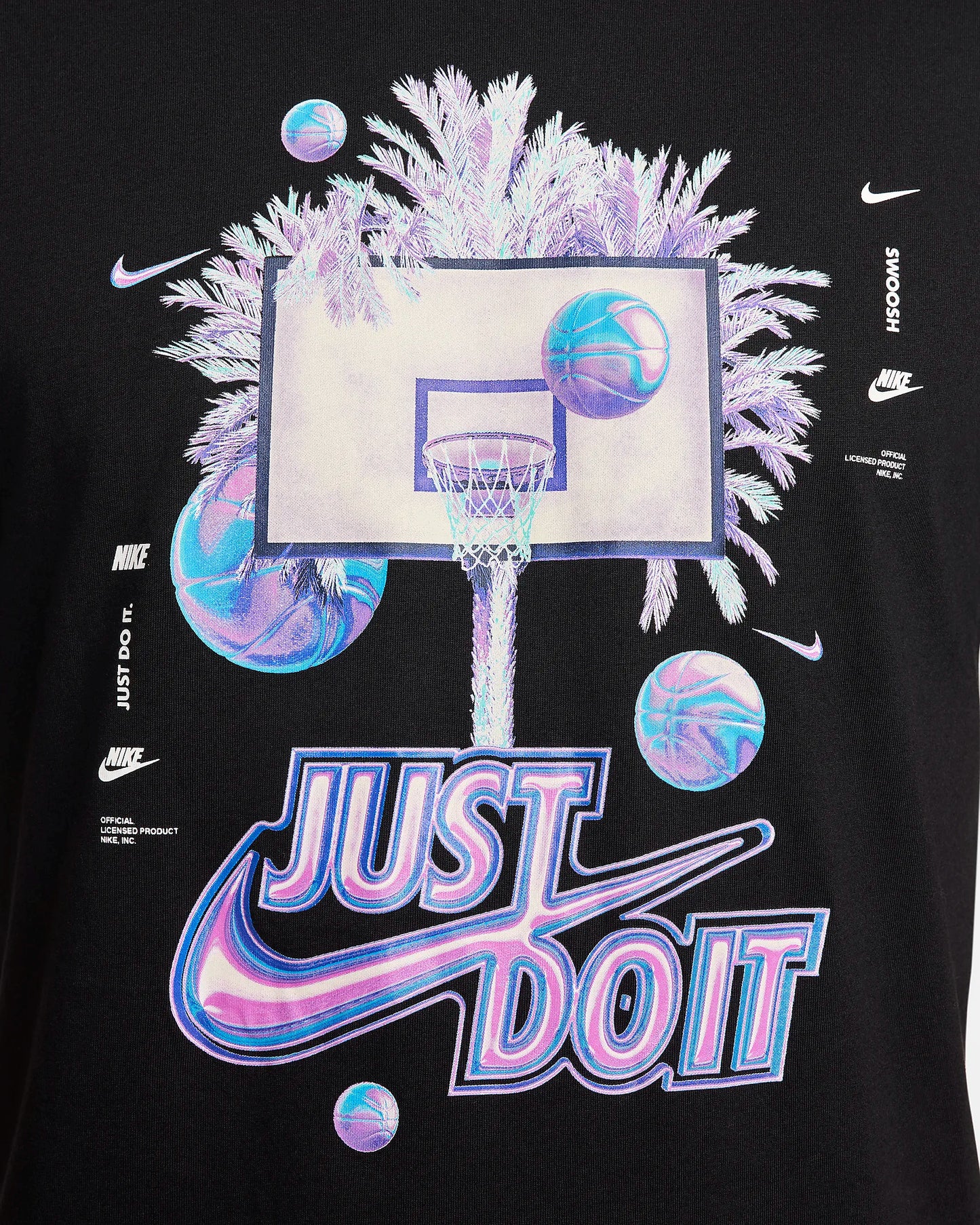 Nike T-shirt de basket-ball pour hommes
