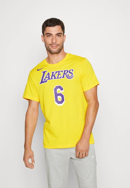 T-shirt Jordan NBA LOS ANGELES LAKERS LEBRON JAMES CITY EDITION TEE - Club wear