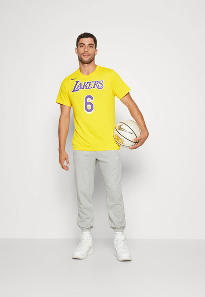 T-shirt Jordan NBA LOS ANGELES LAKERS LEBRON JAMES CITY EDITION TEE - Club wear