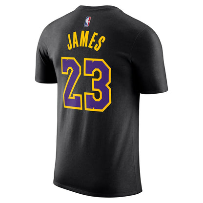 T-shirt Jordan NBA LOS ANGELES LAKERS LEBRON JAMES CITY EDITION TEE - Club wear