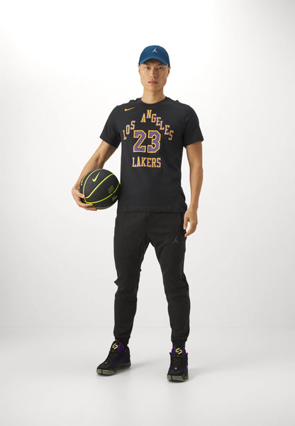 T-shirt Jordan NBA LOS ANGELES LAKERS LEBRON JAMES CITY EDITION TEE - Club wear