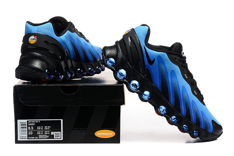 Nike Air Max Dn8 Bleu / Noir – semelle noire – vue 6 | Kicks Fashion