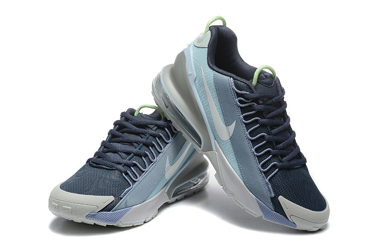 Nike Air Max Pulse Bleu / Gris – détails vert clair – vue 4