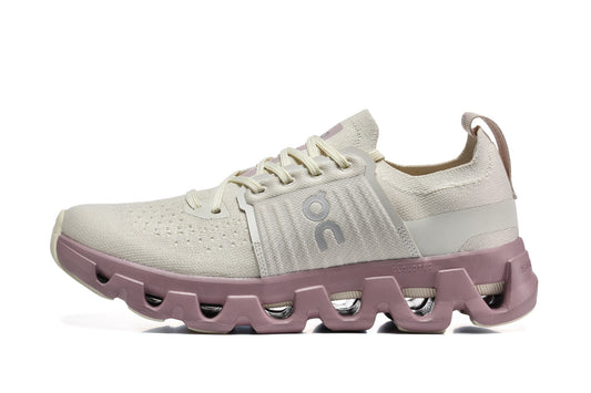 On Cloudswift 4 Pearl Mauve crème et mauve – vue de profil