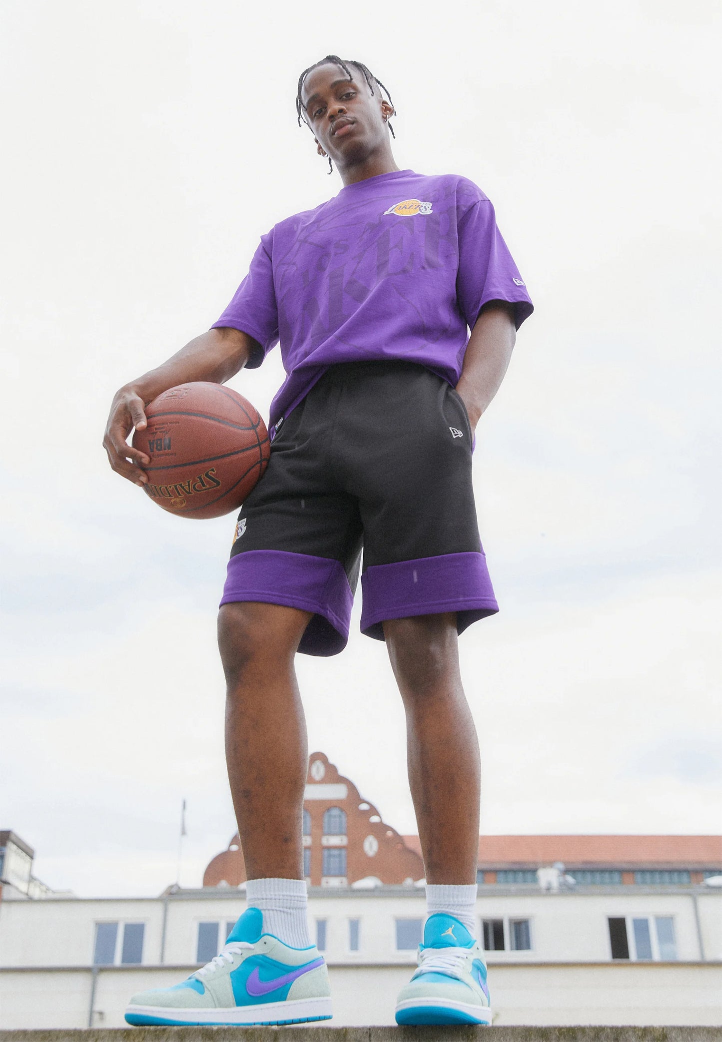 NBA LOS ANGELES LAKERS SHORT - Short de sport