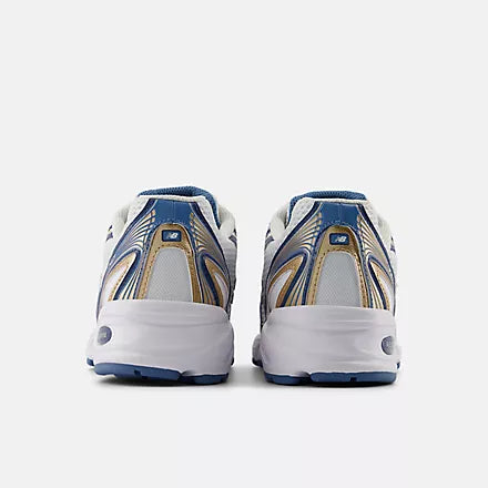 Heron Blue avec Vintage Indigo et Gold Metallic