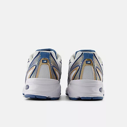 Heron Blue avec Vintage Indigo et Gold Metallic