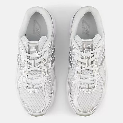 White avec Silver Metallic et Reflection