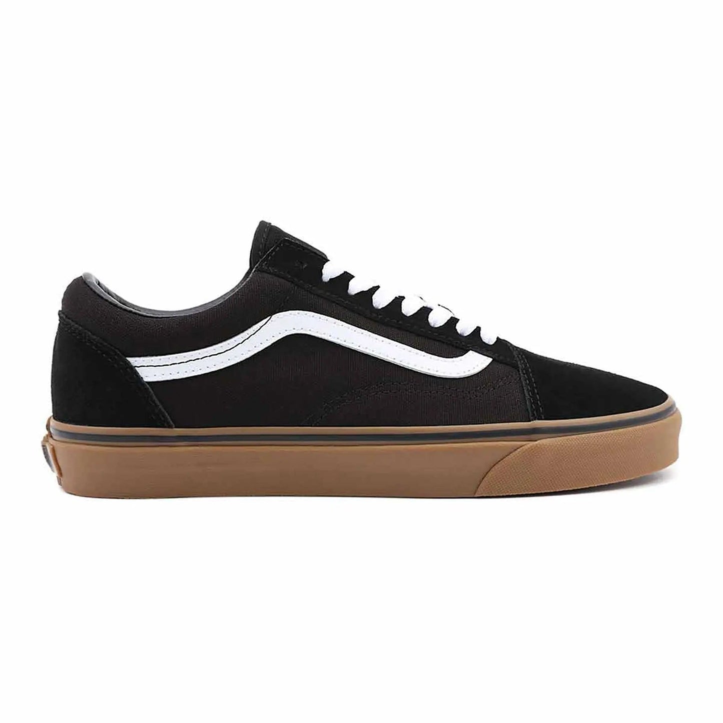 Chaussures Vans Gumsole Old Skool noir pur Courir outlet