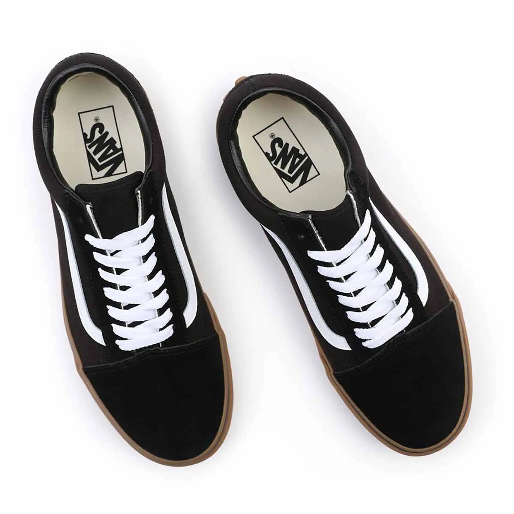 Chaussures Vans Gumsole Old Skool noir pur Courir outlet