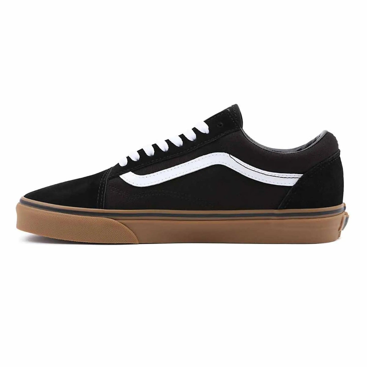 Chaussures Vans Gumsole Old Skool noir pur Courir outlet