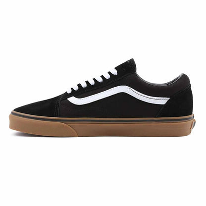 Chaussures Vans Gumsole Old Skool noir pur Courir outlet