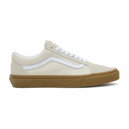 Vans Old Skool beige clair blanc
