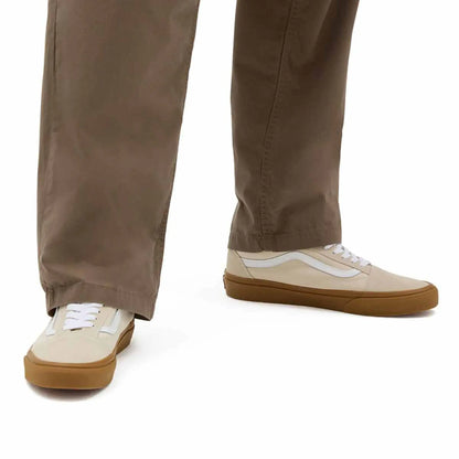 Vans Old Skool beige clair blanc