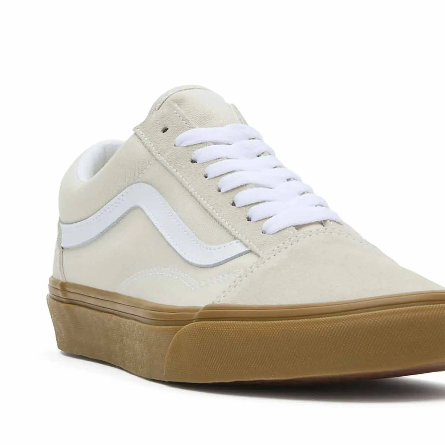 Vans Old Skool beige clair blanc
