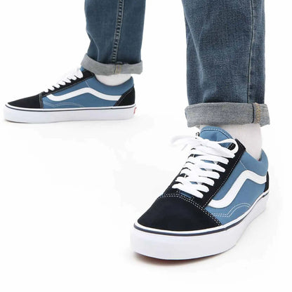 Vans Old Skool bleu marine blanc