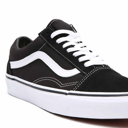 Vans Old Skool noir pur blanc