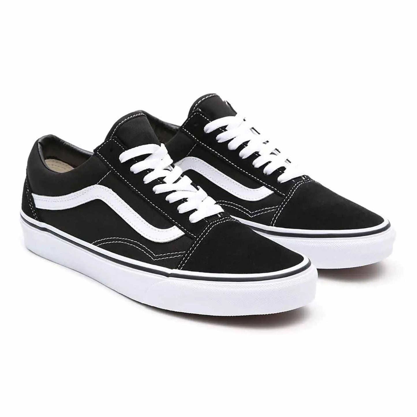 Vans Old Skool noir pur blanc