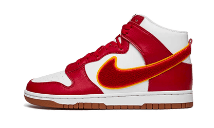 Nike

Dunk High Chenille Swoosh White Gym Red