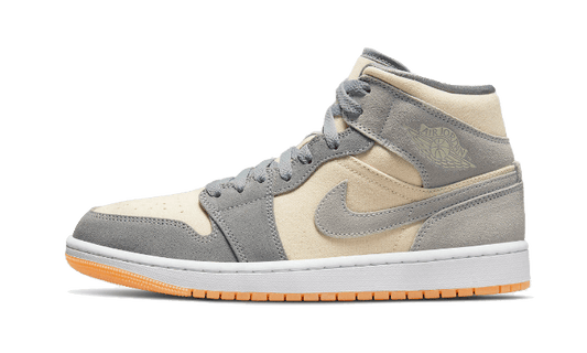 Air Jordan 1 Mid Coconut Milk Particle Grey