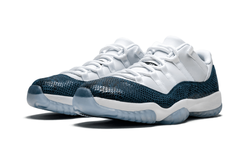 Air Jordan 11 Retro Low Snake Navy Kicks fashion