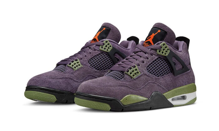 Air Jordan 4 Canyon Purple Kicks fashion