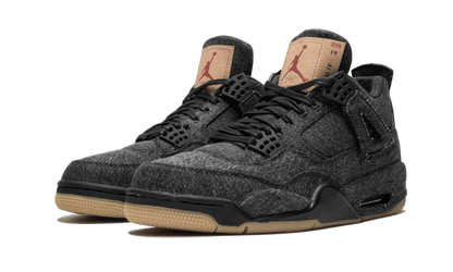 Air Jordan 4 Retro Levi's Black Kicks fashion