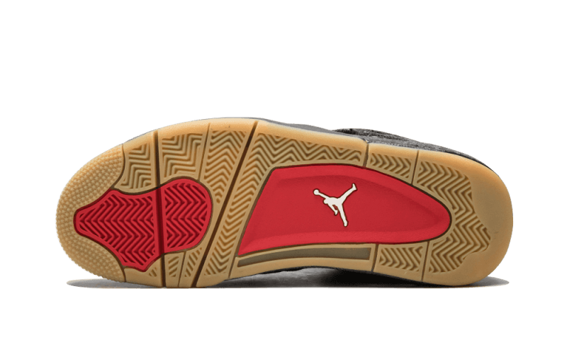 Air Jordan 4 Retro Levi's Black Kicks fashion