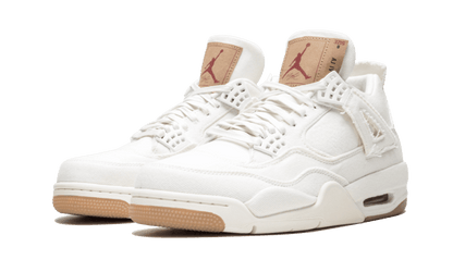 Air Jordan 4 Retro Levi's White Kicks fashion