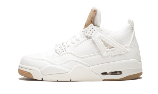 Air Jordan 4 Retro Levi's White Kicks fashion